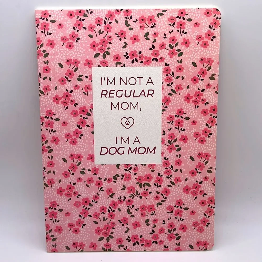 NWT Wool + Pepper Co. I’M NOT A REGULAR MOM, I’M A DOG MOM Notebook